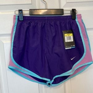 NWT Nike Women’s Dri-Fit Purple Running Shorts Small 624278